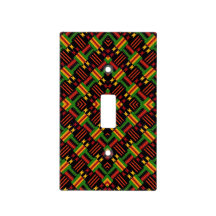Afro Supreme Tribal Lightポップ・アートのスイッチカバー
