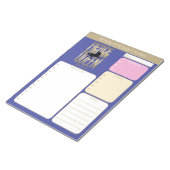 Afro Unicorn Fierce Queen ノートパッド (アングル)