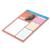 Afro Unicorn | Magical ノートパッド (アングル)