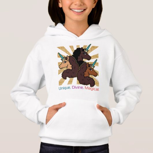Afro Unicorn Trio: ユニーク、Divine、Magical (正面)
