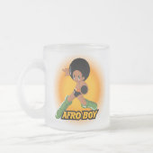 AfroBoy! フロストグラスマグカップ (左)
