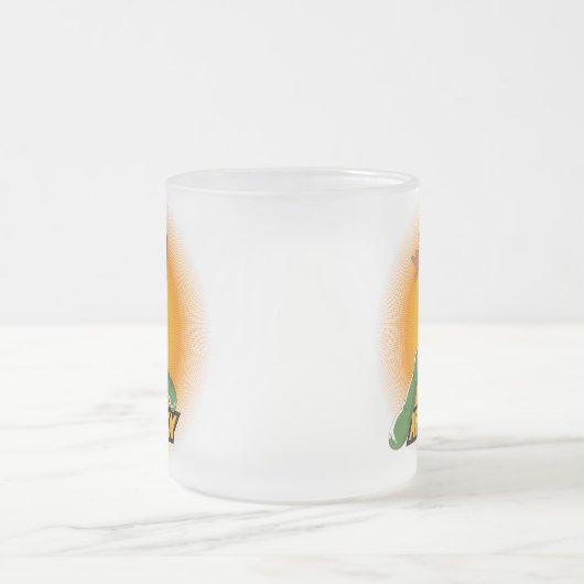 AfroBoy! フロストグラスマグカップ (中央)