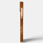 AFRoCA MALE AFROプラスAfrica Wood Grain look Case-Mate iPhoneケース (裏面 / 左)