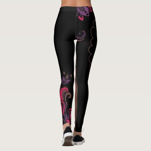 Afrocentricの美しいのレギンス レギンス (裏面)