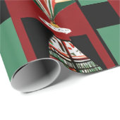 Afrocentricクリスマスシームレス ラッピングペーパー (ロールコーナー)