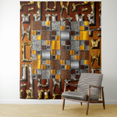 Afrocentric コンテンポラリー抽象芸術 タペストリー (インサイチュ)