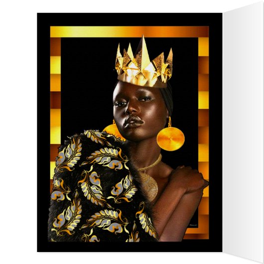 Afrocentric Elegan祝との強さとスタイル (内側(左))