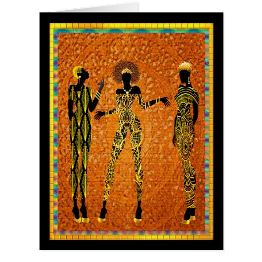 Afrocentric Elegan祝との強さとスタイル (正面)