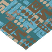 Afrocentric Geometric Globe Pill 26Table Runner ショートテーブルランナー (コーナー)