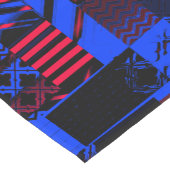 Afrocentric Geometric Print  ショートテーブルランナー (コーナー)