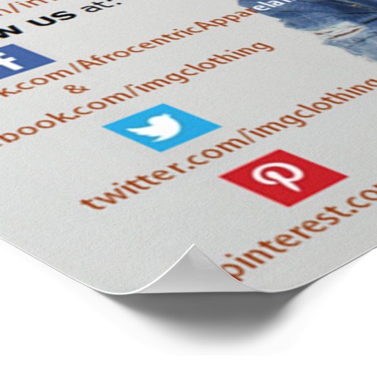 Afrocentric Gift Poster ポスター (角)