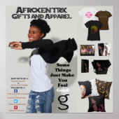Afrocentric Gift Poster ポスター (正面)