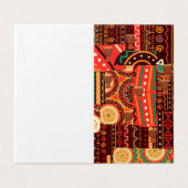 Afrocentric Kenteの部族パターンカード (外部フラット)