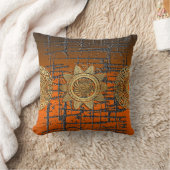 Afrocentric Motifデザイン クッション (ブランケット)