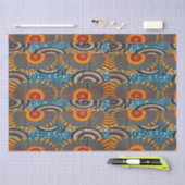 Afrocentric Motifプリント 薄葉紙 (クラフト)