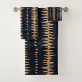 Afrocentric Patternプリント バスタオルセット (インサイチュ)