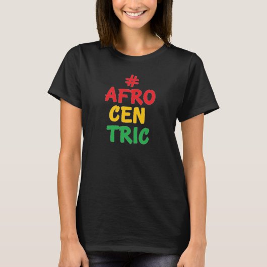 Afrocentric Tシャツ (正面)