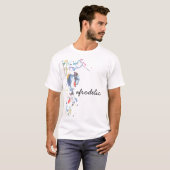 Afrodelic Tシャツ (正面フル)