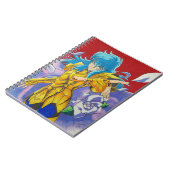 Afrodite de Peixes - Cavaleiros do Zodíaco  ノートブック (左側)