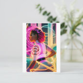 Afrofuturism Five ポストカード (スタンド正面)