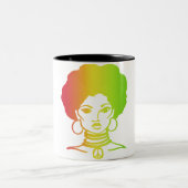 AFROLICOUSのマグ ツートーンマグカップ (中央)