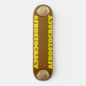 AFROSTOCRACY SK8BOARD.保安官 スケートボード (正面)