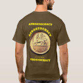 AFROSTOCRACY Tシャツ. Tシャツ (裏面)