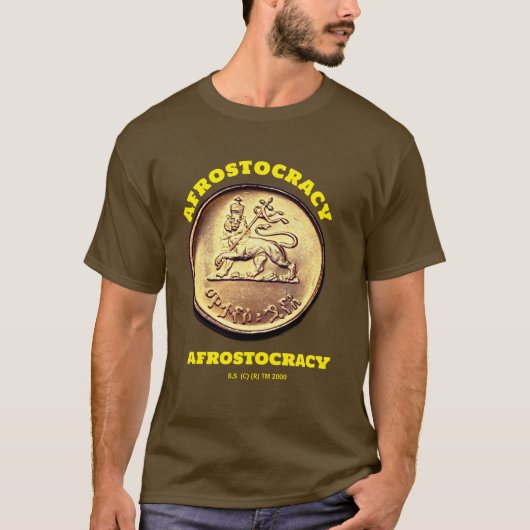 AFROSTOCRACY Tシャツ. Tシャツ (正面)