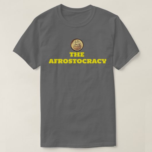AFROSTOCRACY WS ベーシック ダークTシャツ Tシャツ (デザイン正面)