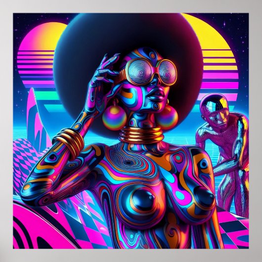 Afrostonic - Ken Gage Art ポスター (正面)