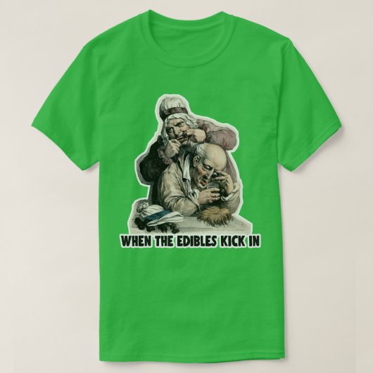 Afsのトナー薬のおもしろいハイキック Tシャツ (デザイン正面)