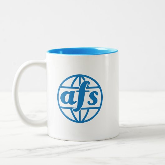 AFSロゴ1972クラシック年Mug、11oz ツートーンマグカップ (左)