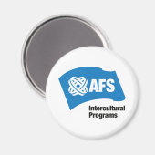 AFS円形磁石 マグネット (正面/裏面)