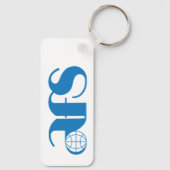 AFS矩形キーチェーン キーホルダー (裏面)