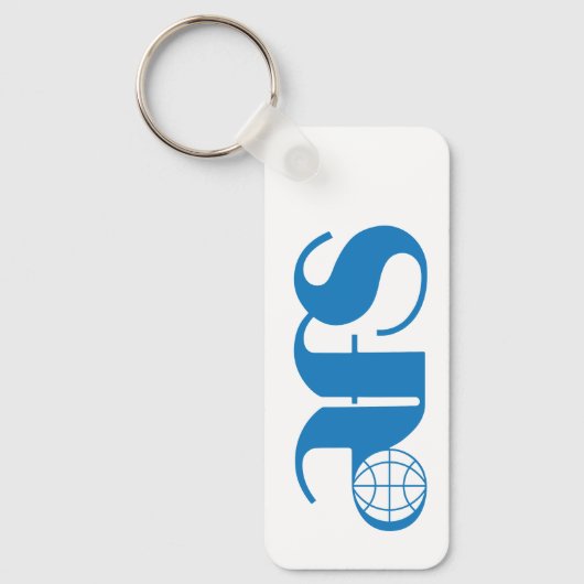 AFS矩形キーチェーン キーホルダー (正面)