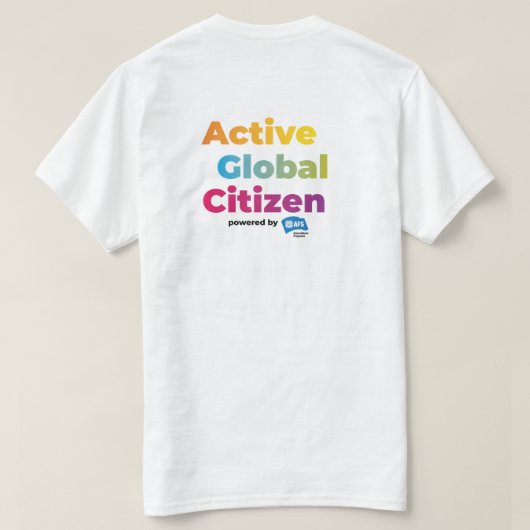 AFS Tシャツ (デザイン裏面)