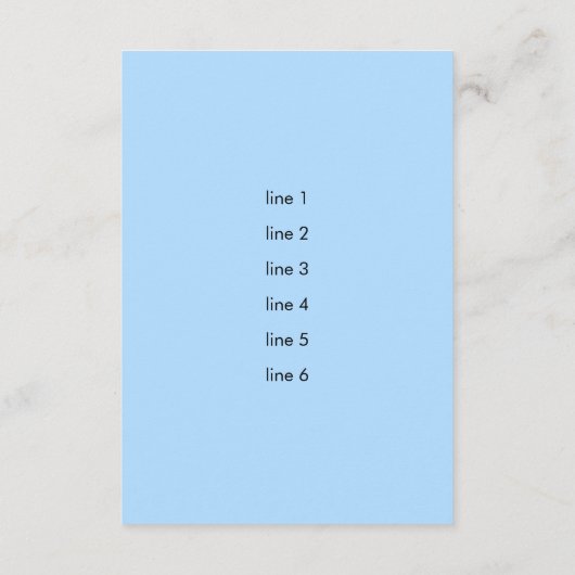 Afterパーティーエレガントマスカレード青と紫 招待状 (裏面)