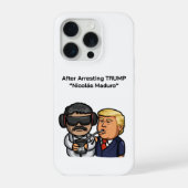 After Arresting TRUMP  “Nicolás Maduro” iPhoneケース (裏面)