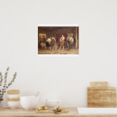 After Culloden：反逆狩り(キャンバス上の油) ポスター (キッチン)