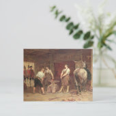 After Culloden：反逆狩り(キャンバス上の油) ポストカード (スタンド正面)