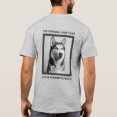 After Dinner We Walk Dog Lover Custom Photo Tシャツ (裏面)