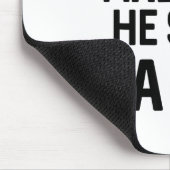 After God Made Me He Said Ta Da Funny Christian  マウスパッド (コーナー)