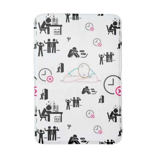 After Hours Bath Mat | Relatable Bathroom Style バスマット (正面縦)