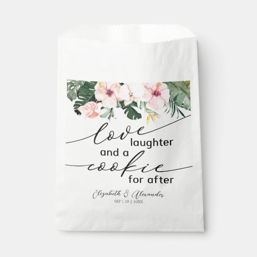 After Palm'sの笑い声とクッキーを愛結婚する フェイバーバッグ (正面)