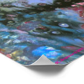 "After rain sunset window", abstract, psychedelic ポスター (角)