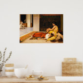 After the Dance by John William Waterhouse ポスター (キッチン)