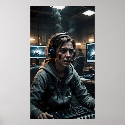 After the Last Round Wounded Gamer Poster ポスター (正面)