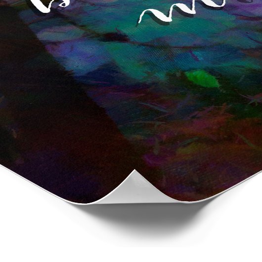 After the Rain引用文ポスター感動的 ポスター (角)