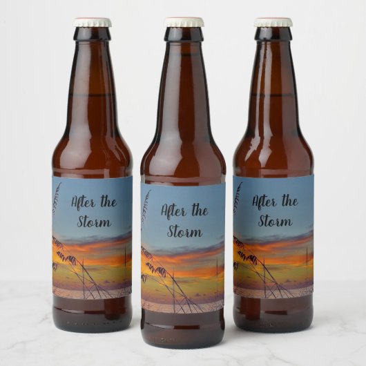 After the Storm Beer Label ビールラベル (ボトル)