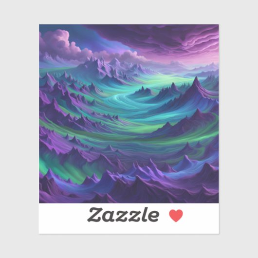 After The Storm: Color Remains - Square Vinyl シール (シート)